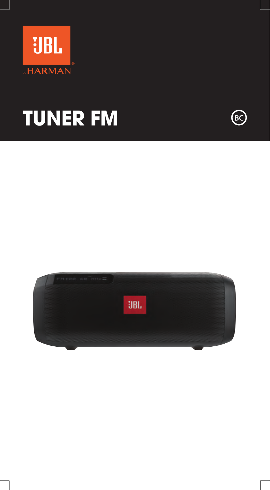 Harman JBLTUNERFM User Manual