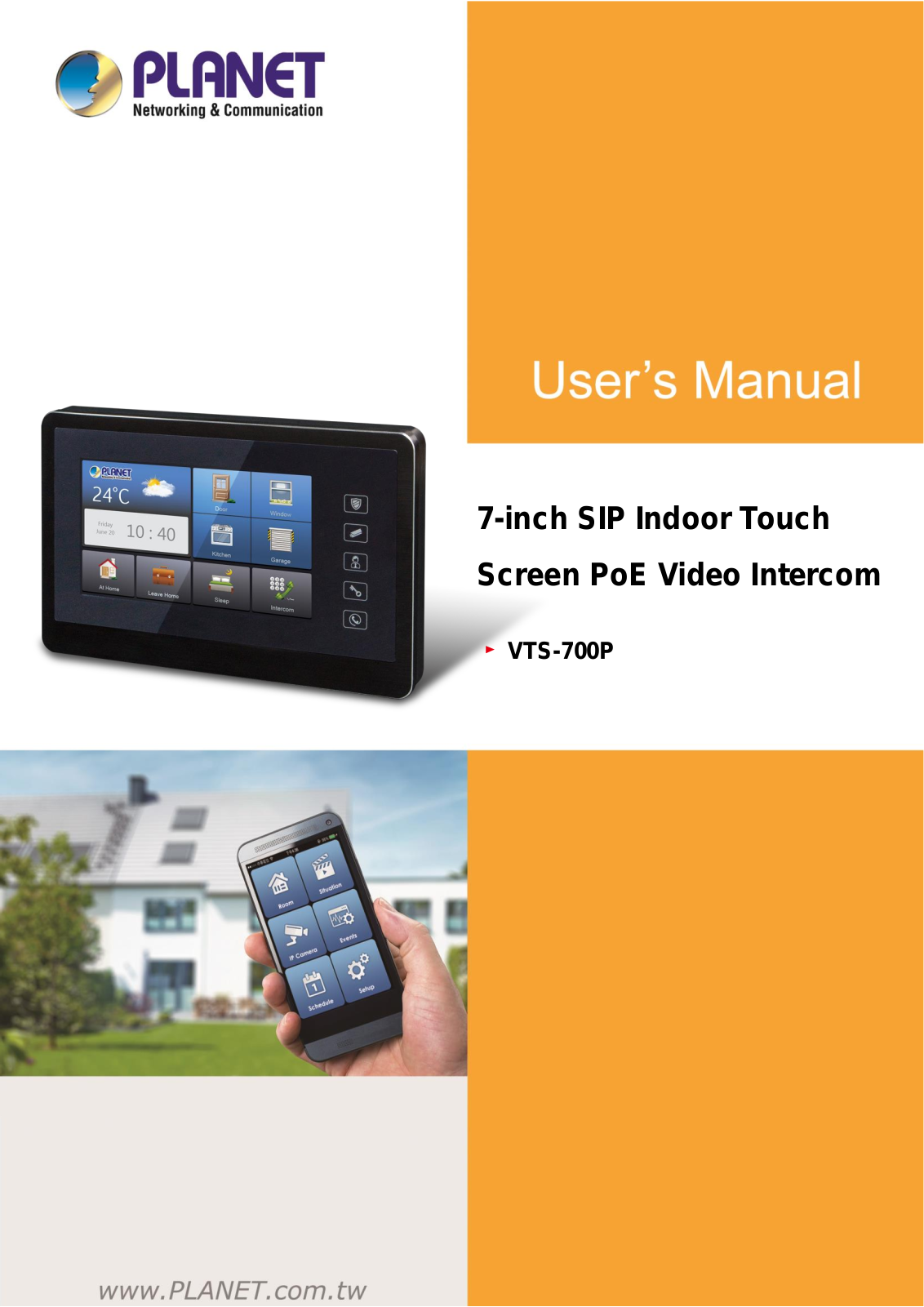Planet Networking & Communication VTS-700P User Manual - ManualMachine.com