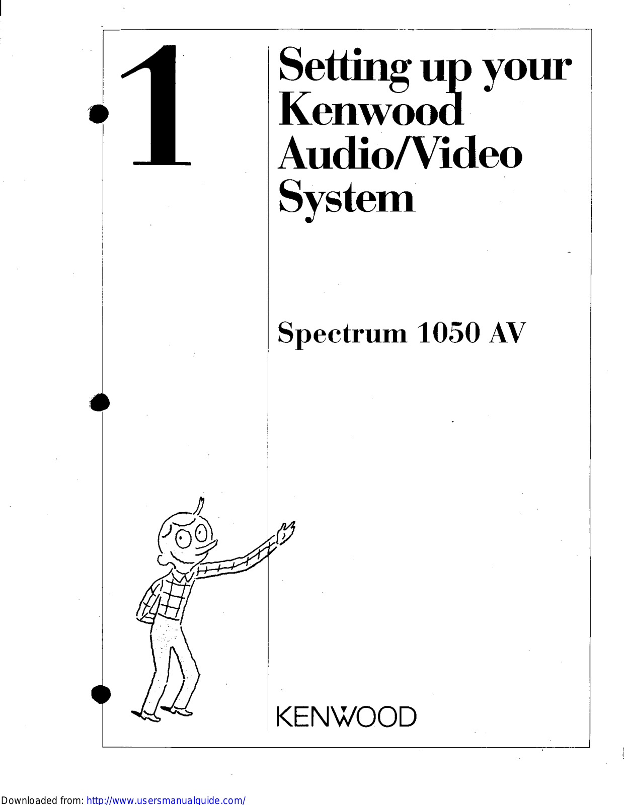 KENWOOD SW-50, SPECTRUM1050AV, KX-W896, KT-596, KM-996 User Manual