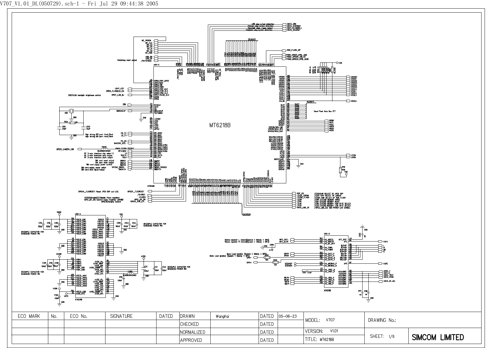 FLY SL400m Schematic