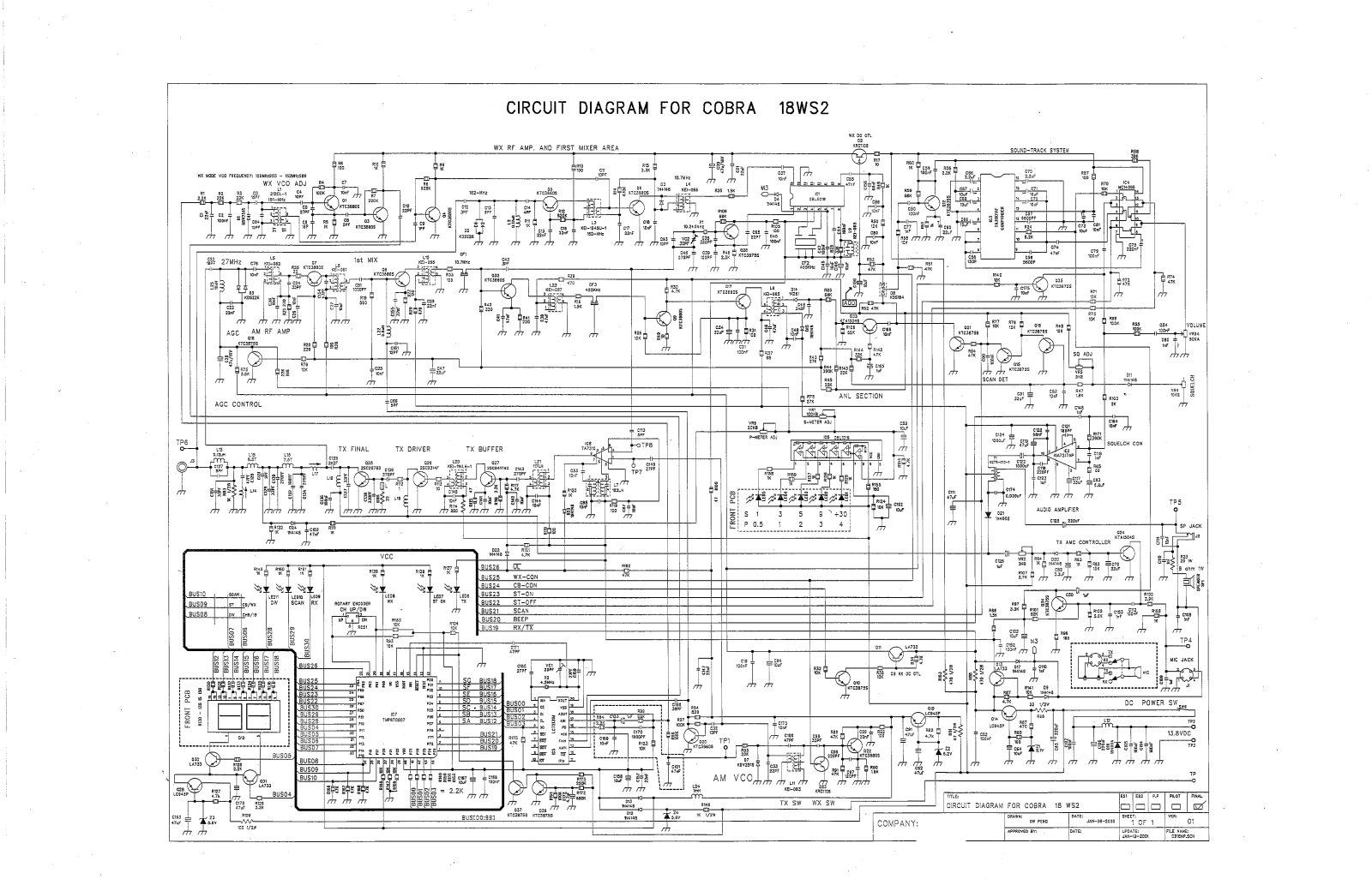 Cobra 18WXST2 User Manual