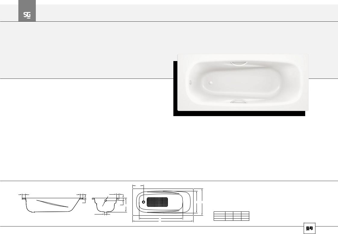 BLB UNIVERSAL ANATÓMICA B75U, UNIVERSAL ANATÓMICA B65U, UNIVERSAL ANATÓMICA B55U Dimensions