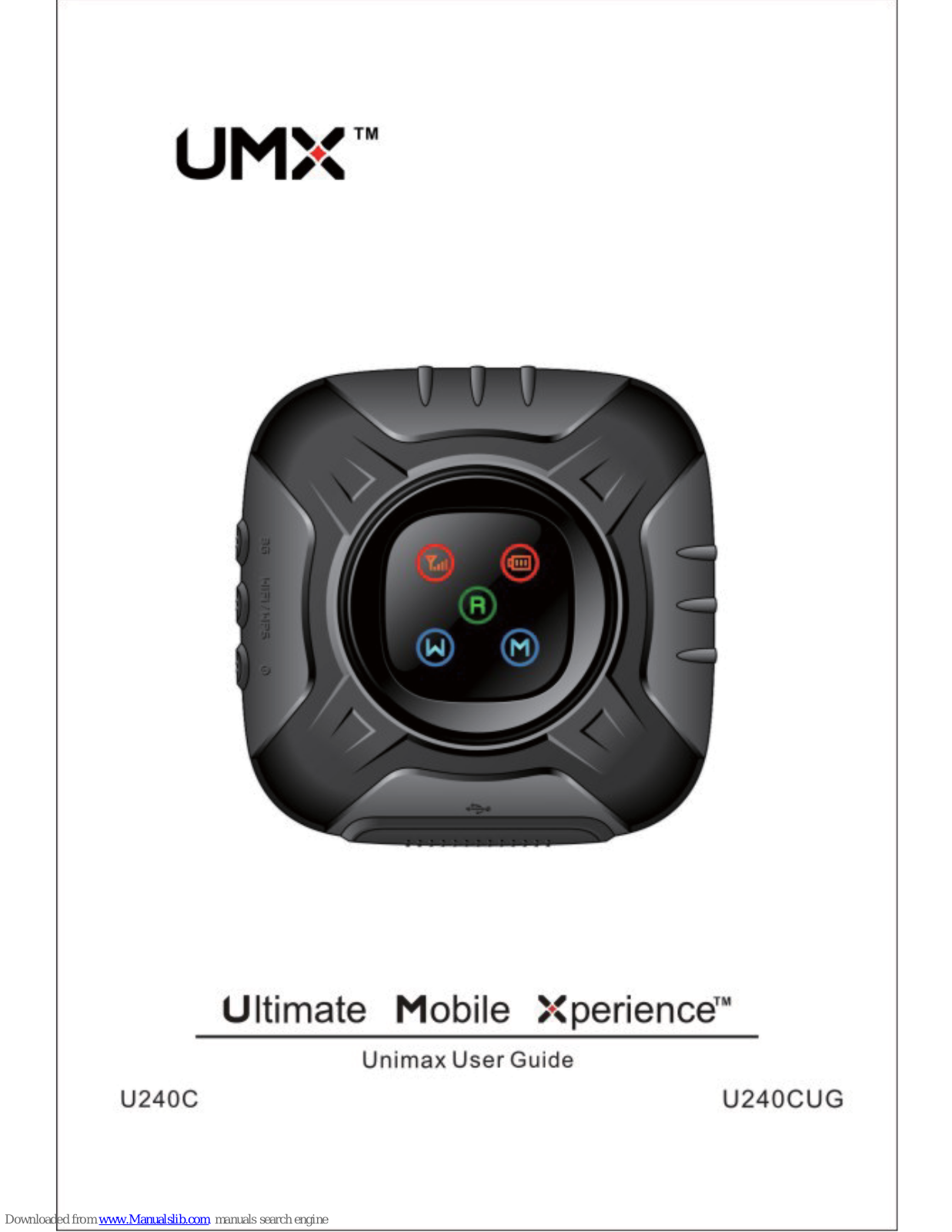 UMX Unimax U240C, Unimax U240CUG User Manual