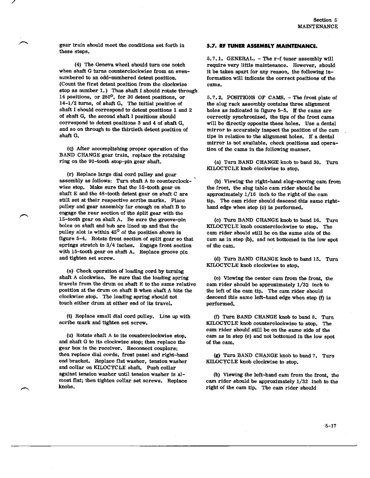 COLLINS 51J-4 User Manual (PAGE 43)