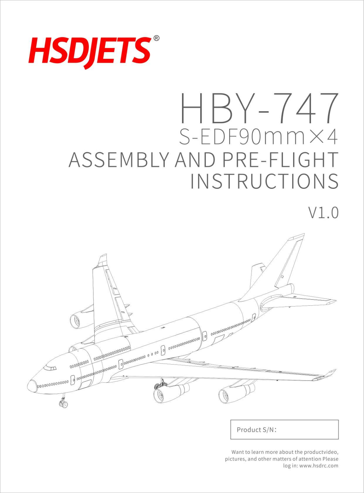 HSDjets Boeing 747 User guide - ManualMachine.com