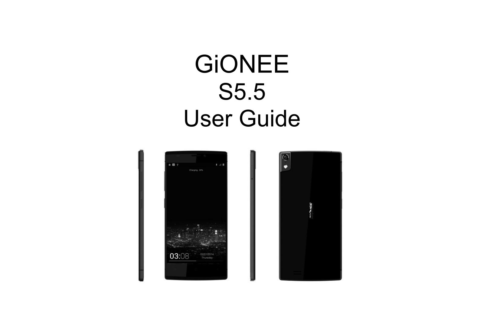 Gionee S5.5 User Manual