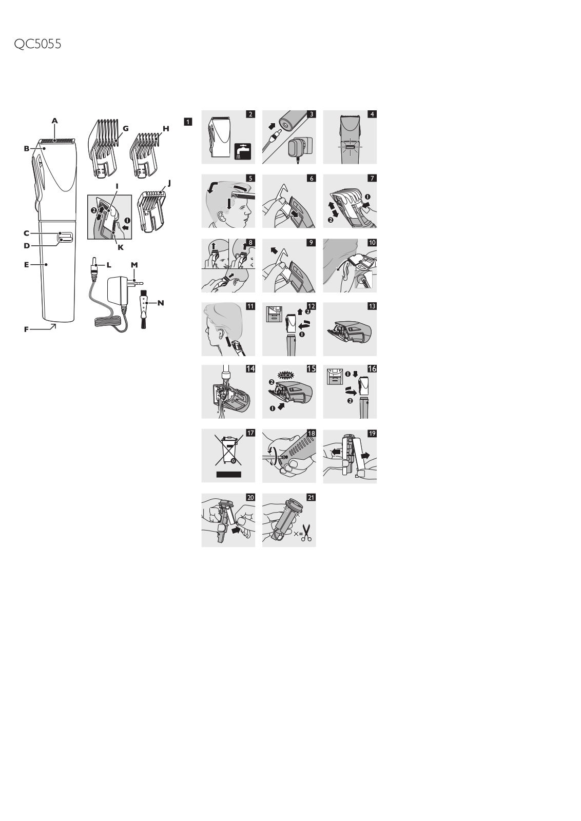 Philips QC5055 User Manual