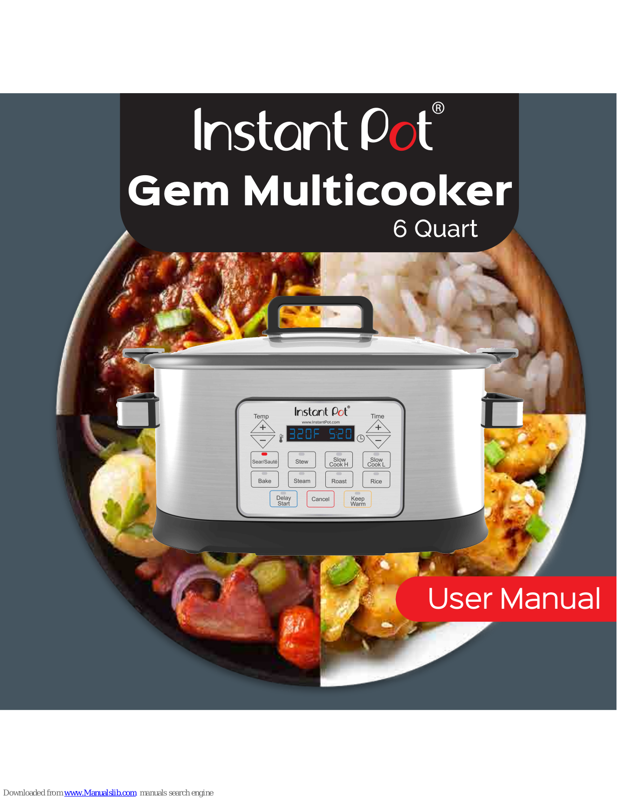 Instant Pot Duo PLus, Smart Bluetooth, Ultra, Lux, Duo User Manual - ManualMachine.com
