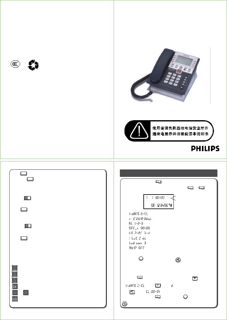 Philips CORD 225 User Manual
