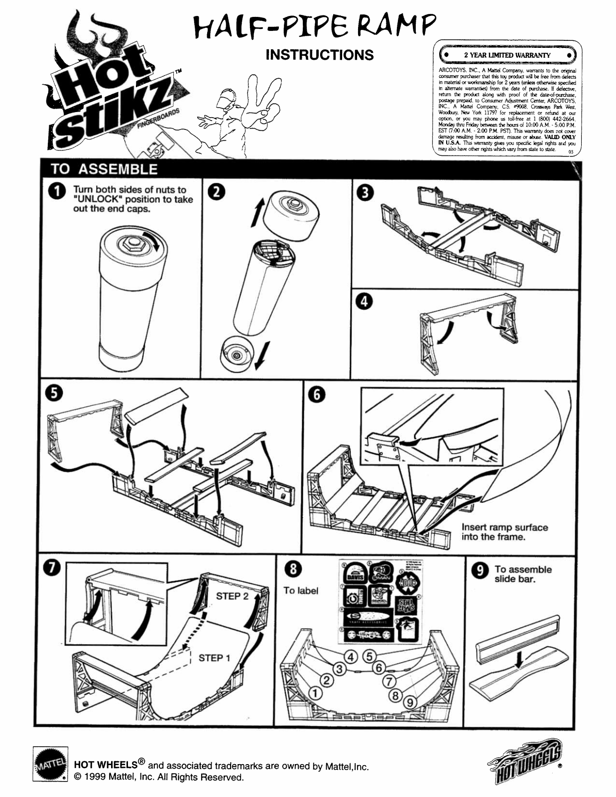 Fisher-Price 89881 Instruction Sheet