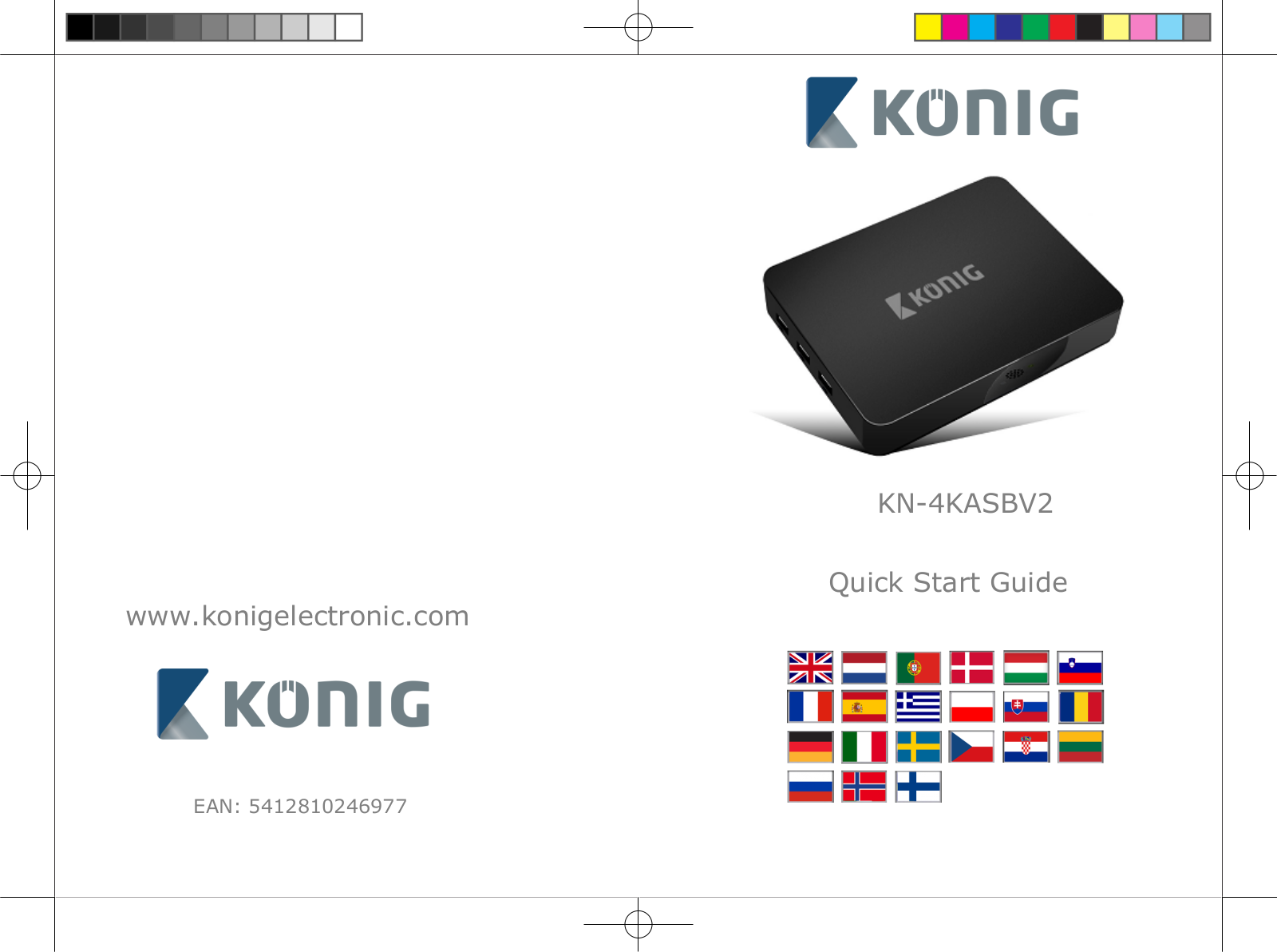 König KN-4KASBV2 Quick Start Manual