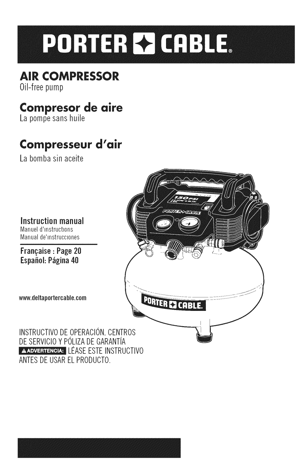 DeWalt C2002 TYPE 3 Owner’s Manual