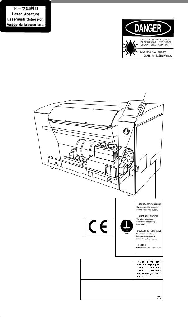 DAINIPPON SCREEN PT-R4300 User Manual