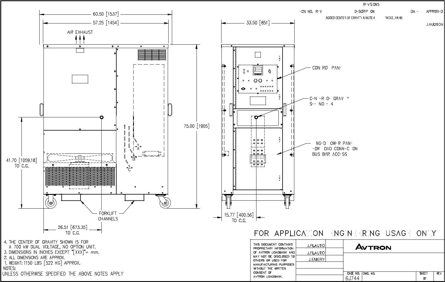 Emerson LPV500, LPV700 Diagrams and Drawings