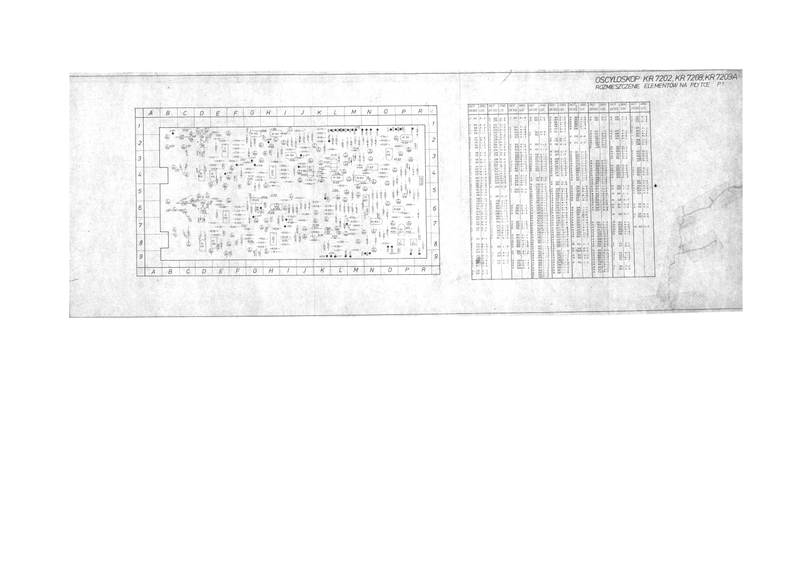 Polskie KR7203 Schematic