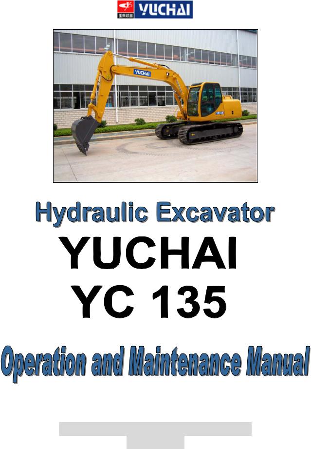Yuchai YC135-7 Owner's Manual
