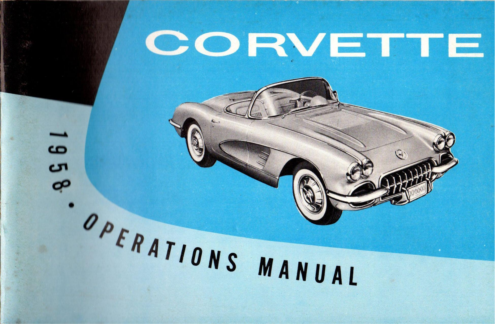 Chevrolet Corvette 1958 Operating Instructions