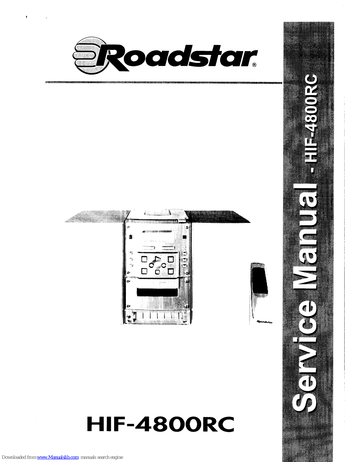 Roadstar HIF-4800RC Service Manual