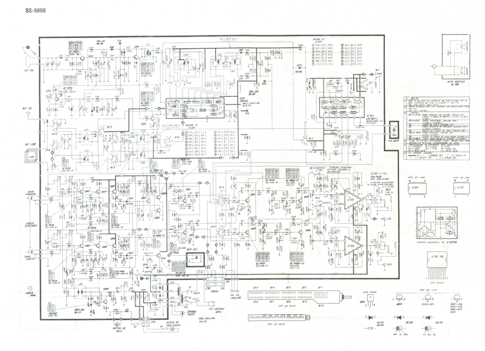 National SS-5050 Schematic