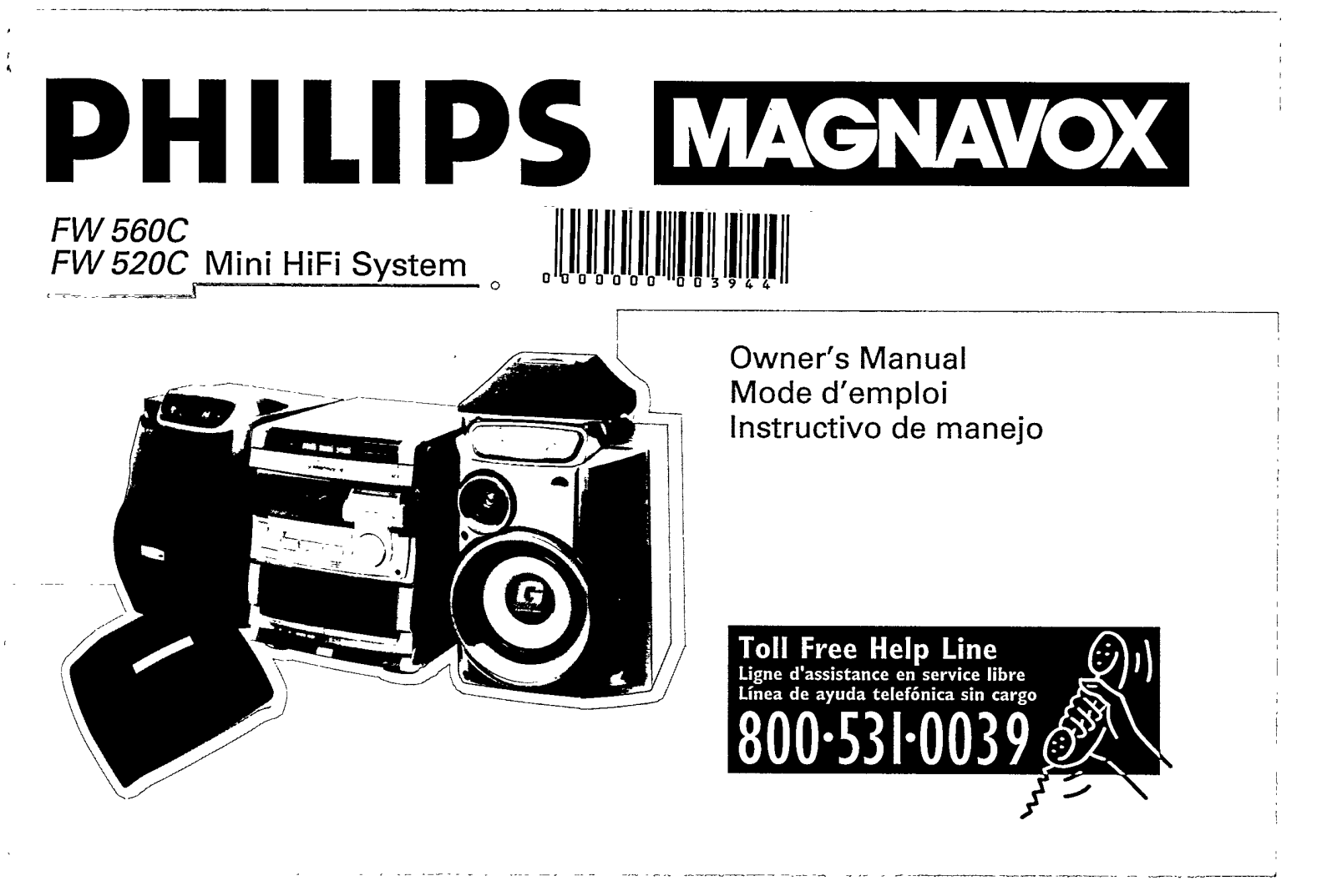 Magnavox FW 520C User Manual