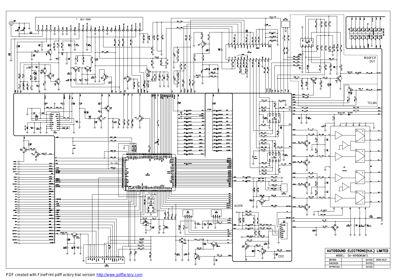 Clatronic AR-687 Schematic