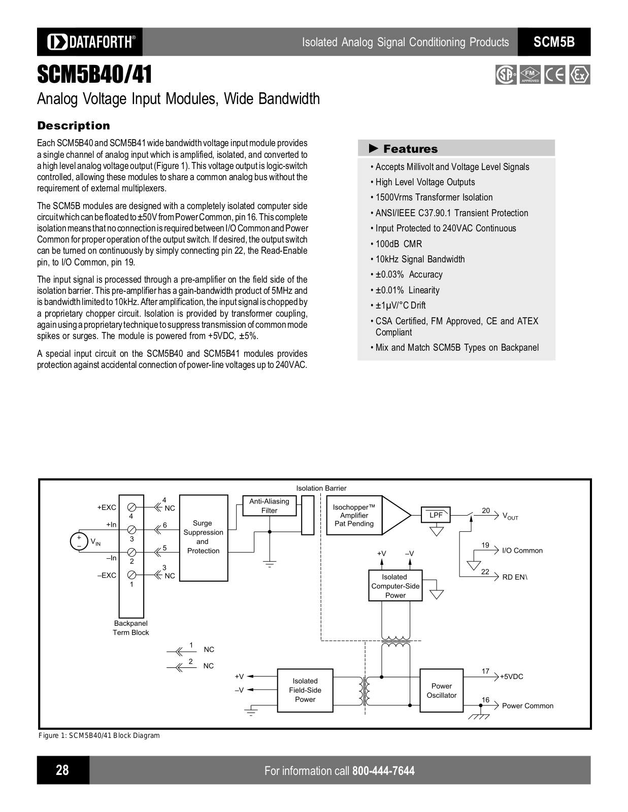 Impulse SCM5B40, SCM5B41 User Manual