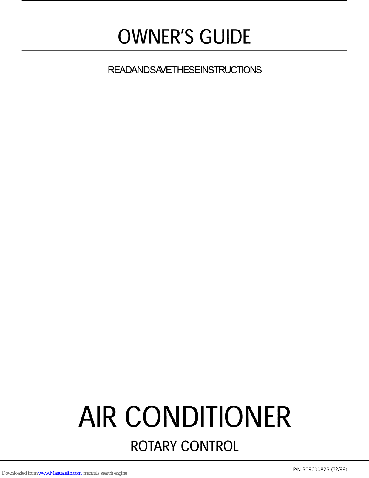 Frigidaire WAL128K2A2, WAC083K7A5, WAC052K7A7, WAC083K7A4, WAC053L7A1 Owner's Manual - ManualMachine.com
