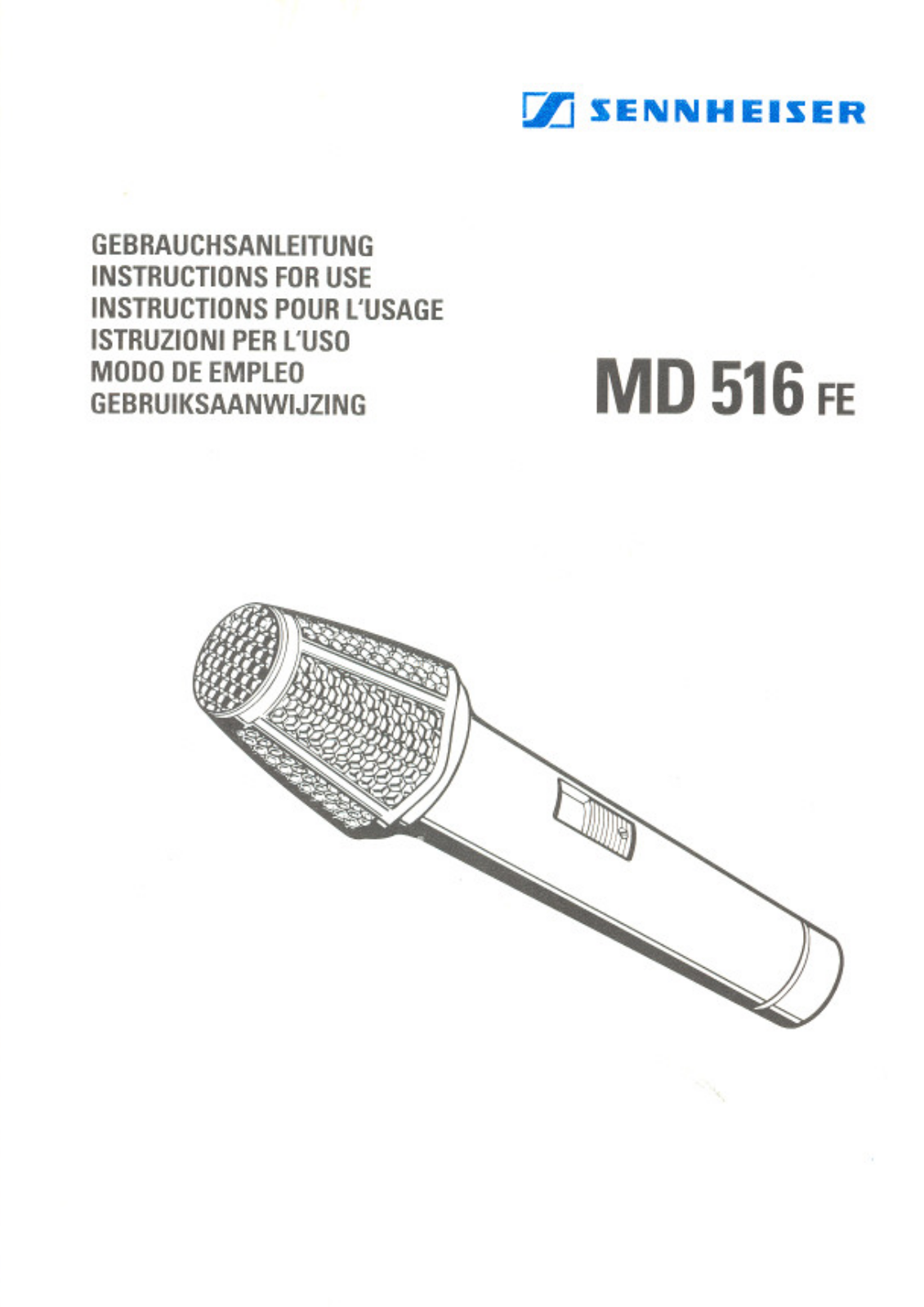 Sennheiser MD 516 FE User Manual - ManualMachine.com