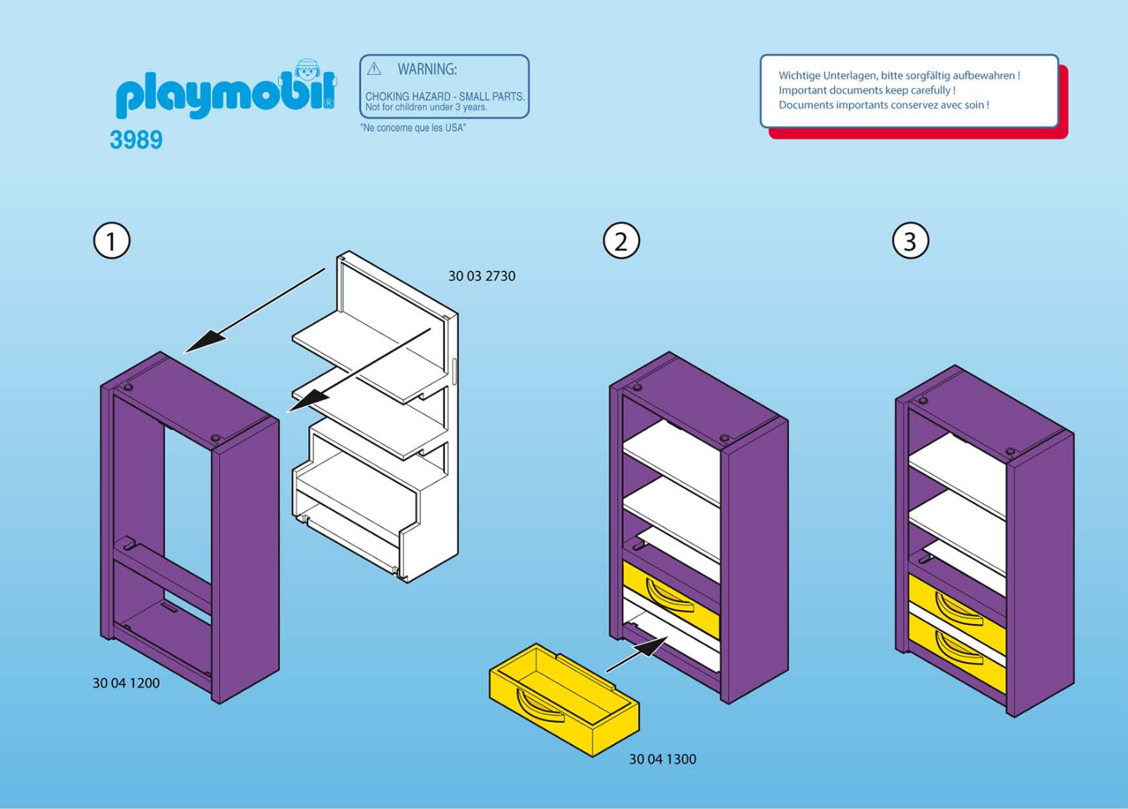 Playmobil 3989 Instructions