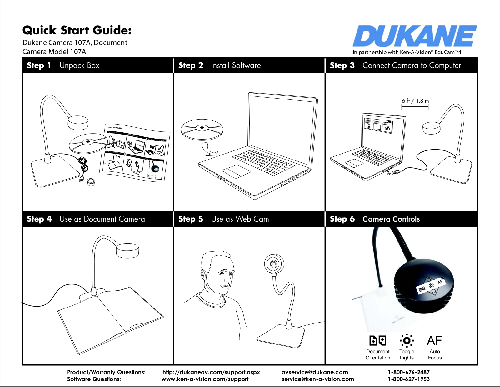 Dukane 107A Quick Start Guide