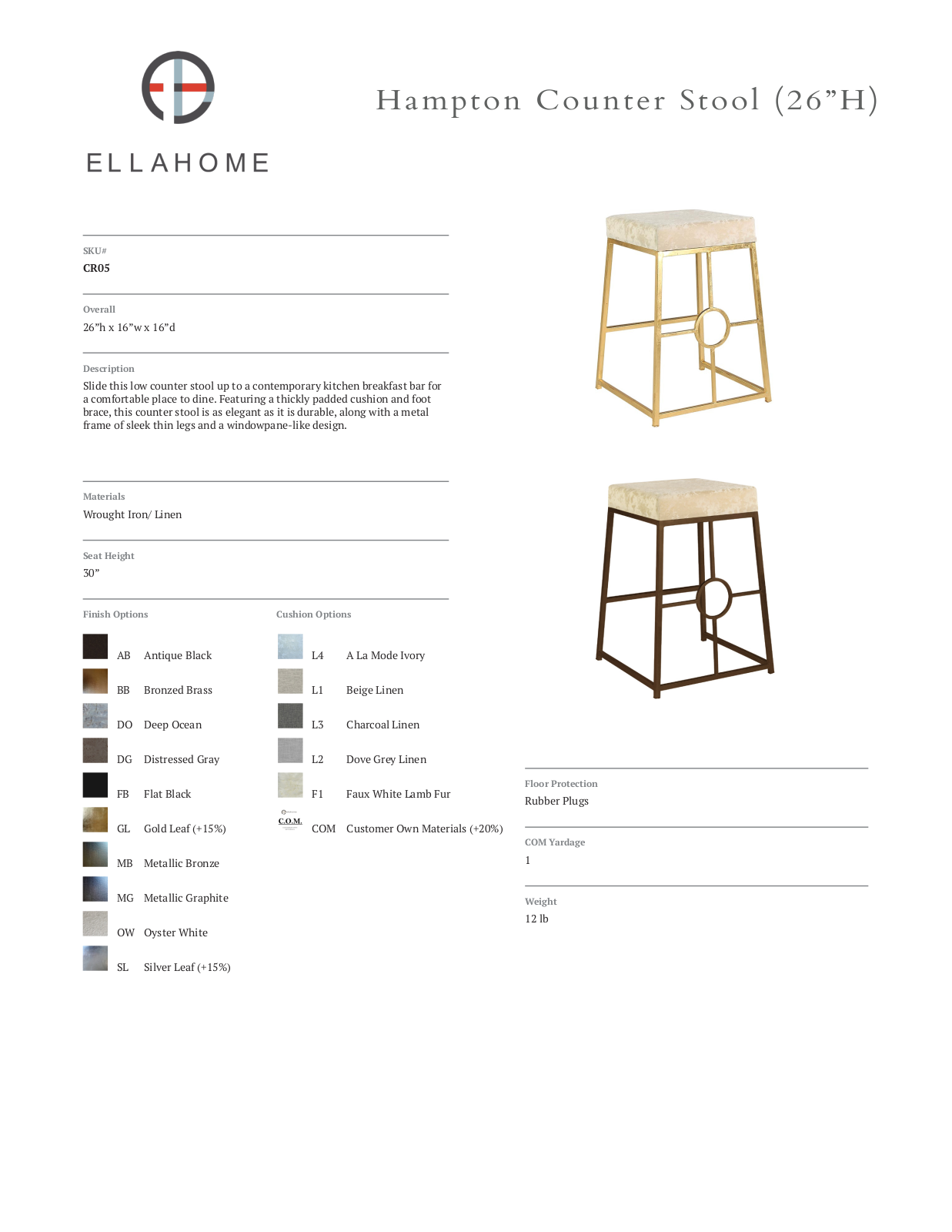 ellahome FRQP1446 Specifications - ManualMachine.com