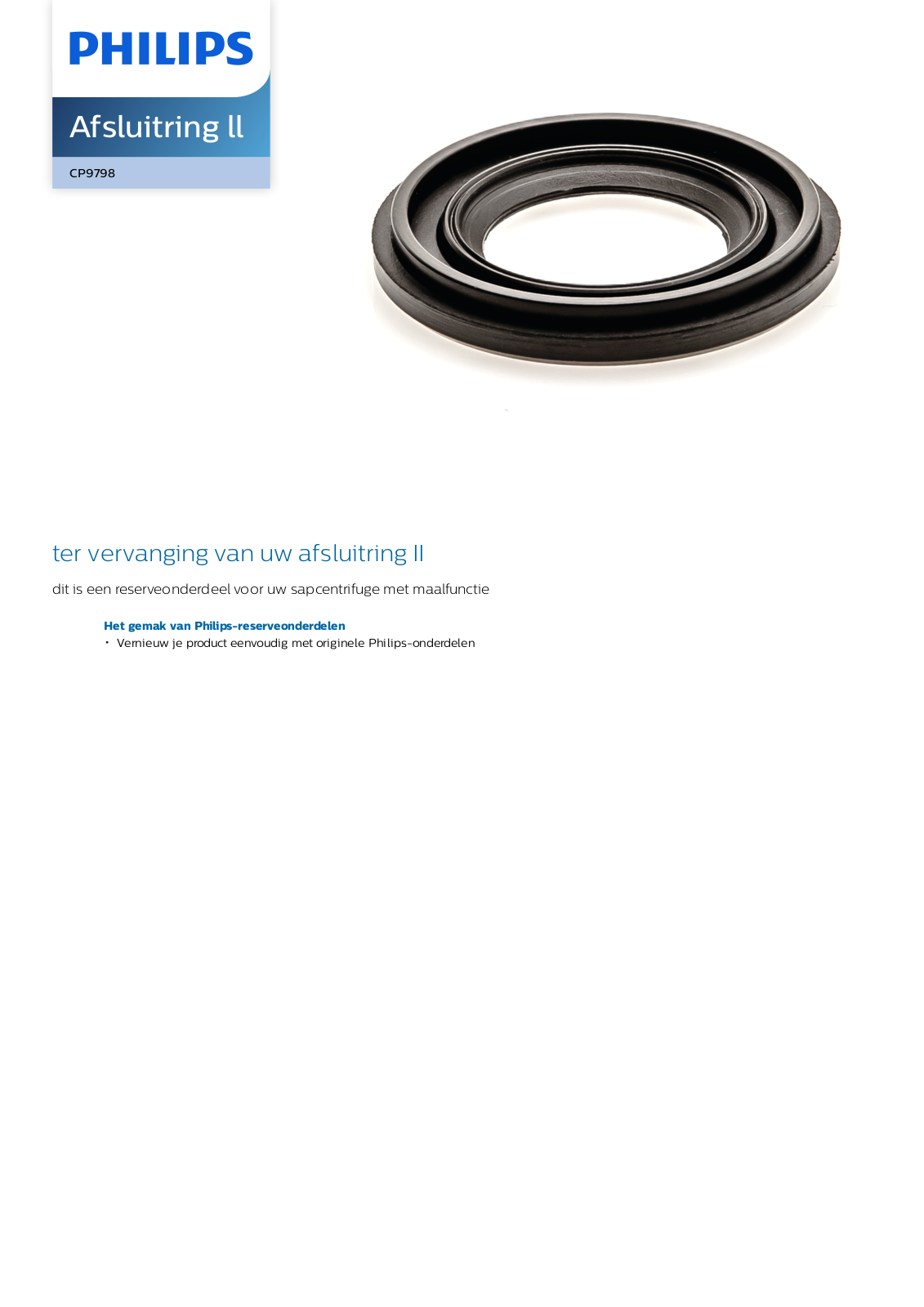 Philips CP9798/01 Leaflet - ManualMachine.com