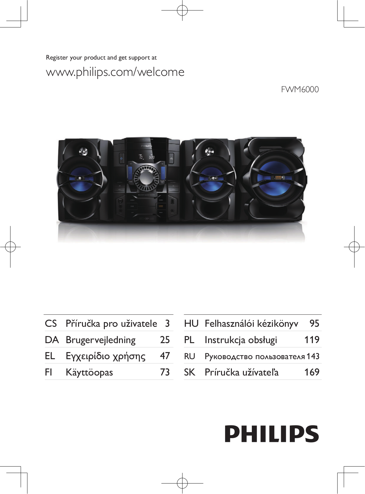 Philips FWM6000 User Manual