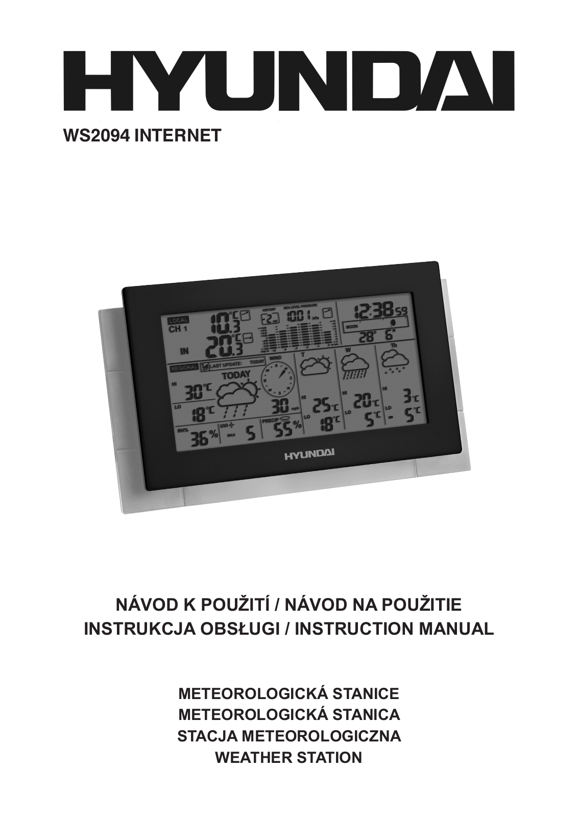 Hyundai WS2094 User Manual