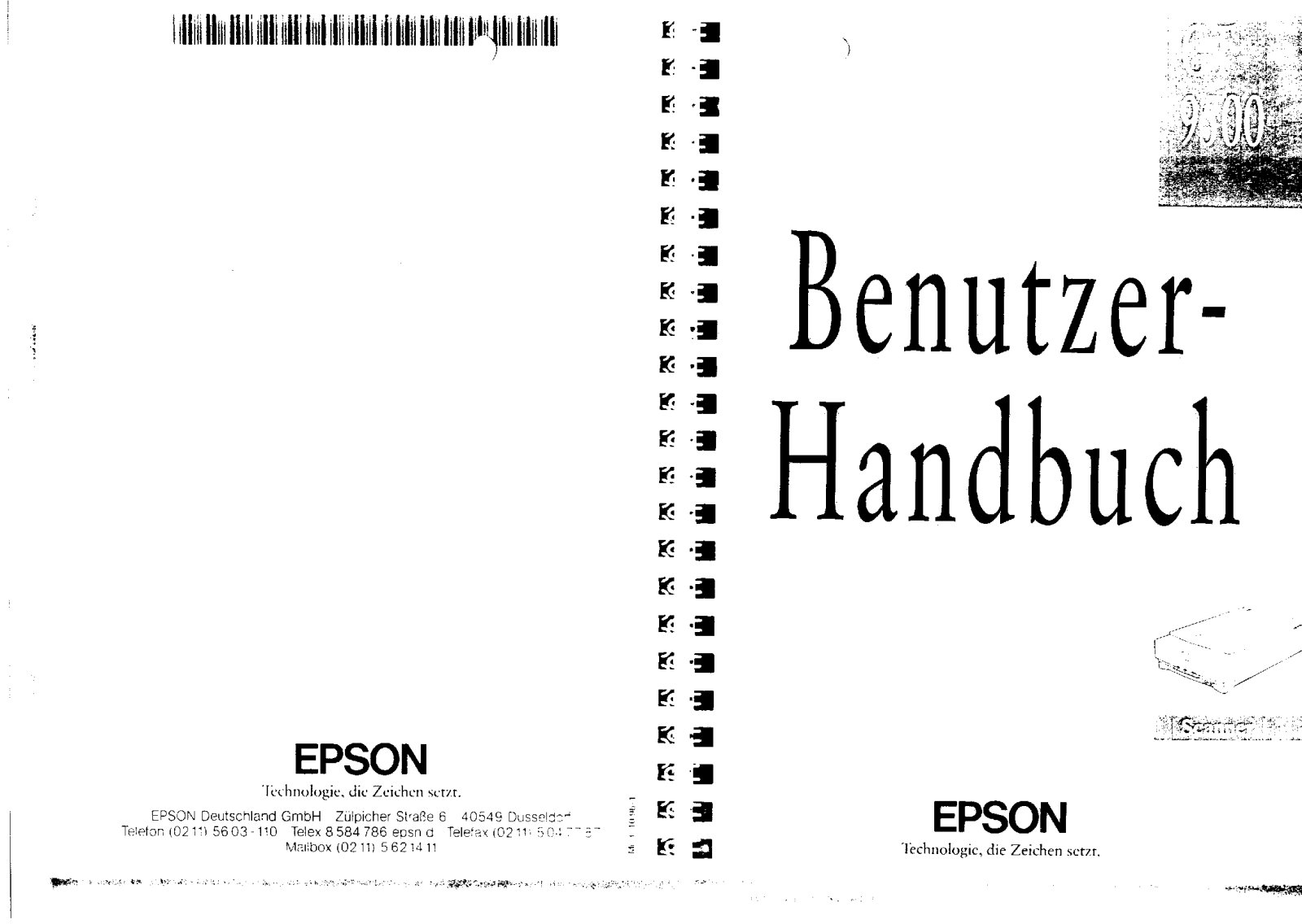 Epson GT9500 User Manual