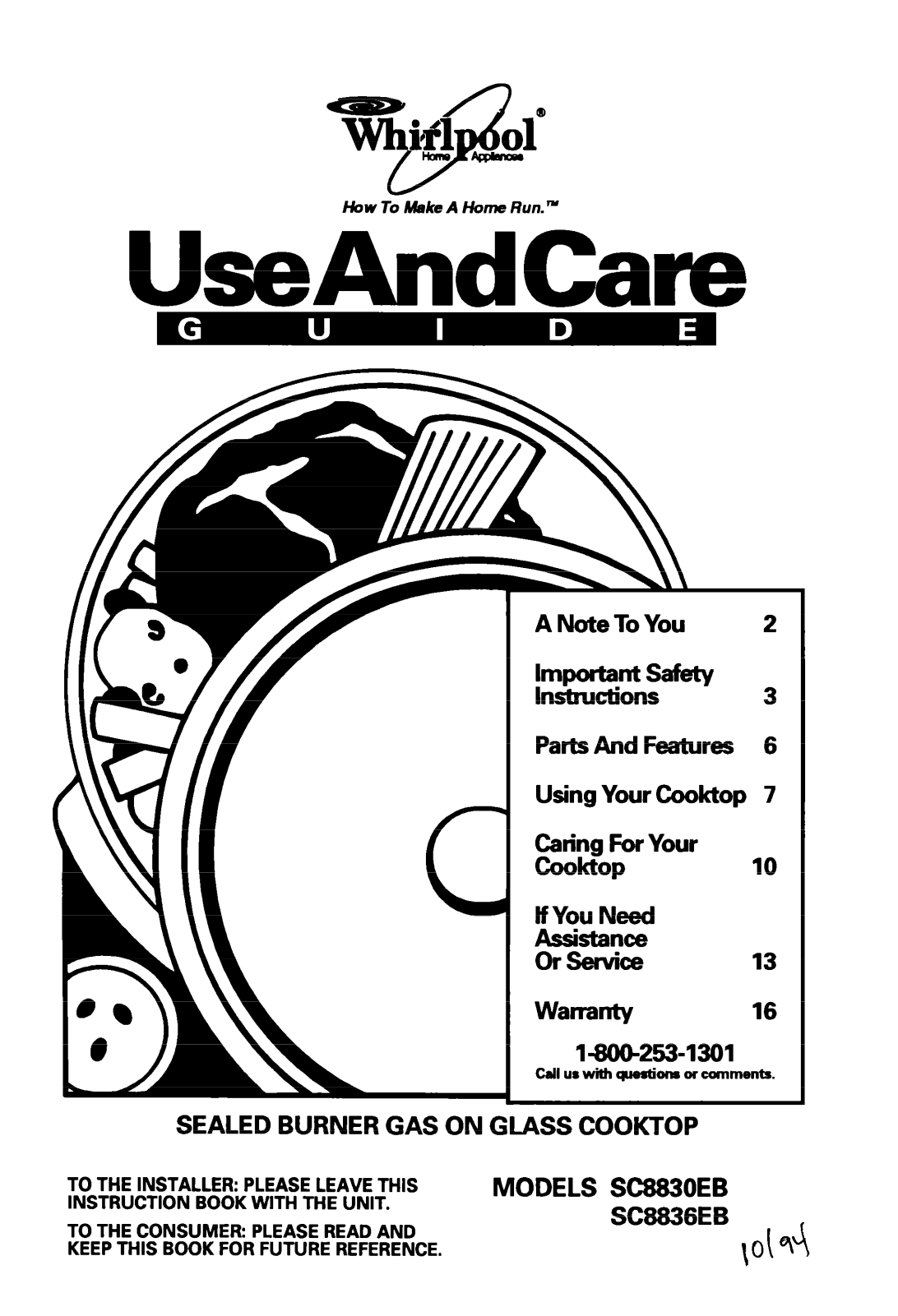 Whirlpool SC8636EB User Manual - ManualMachine.com