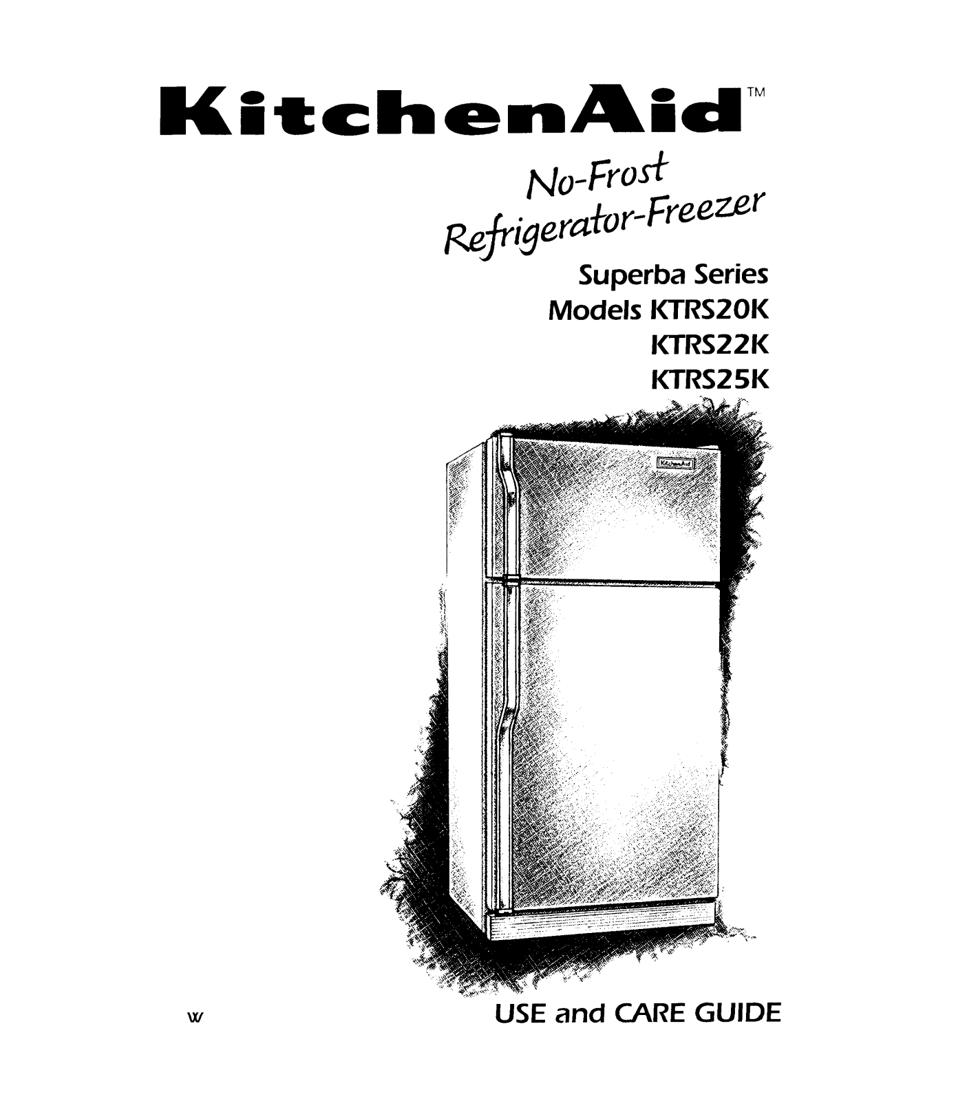 KitchenAid KTRS20K, KTRS22K, KTRS25K Owner's Manual