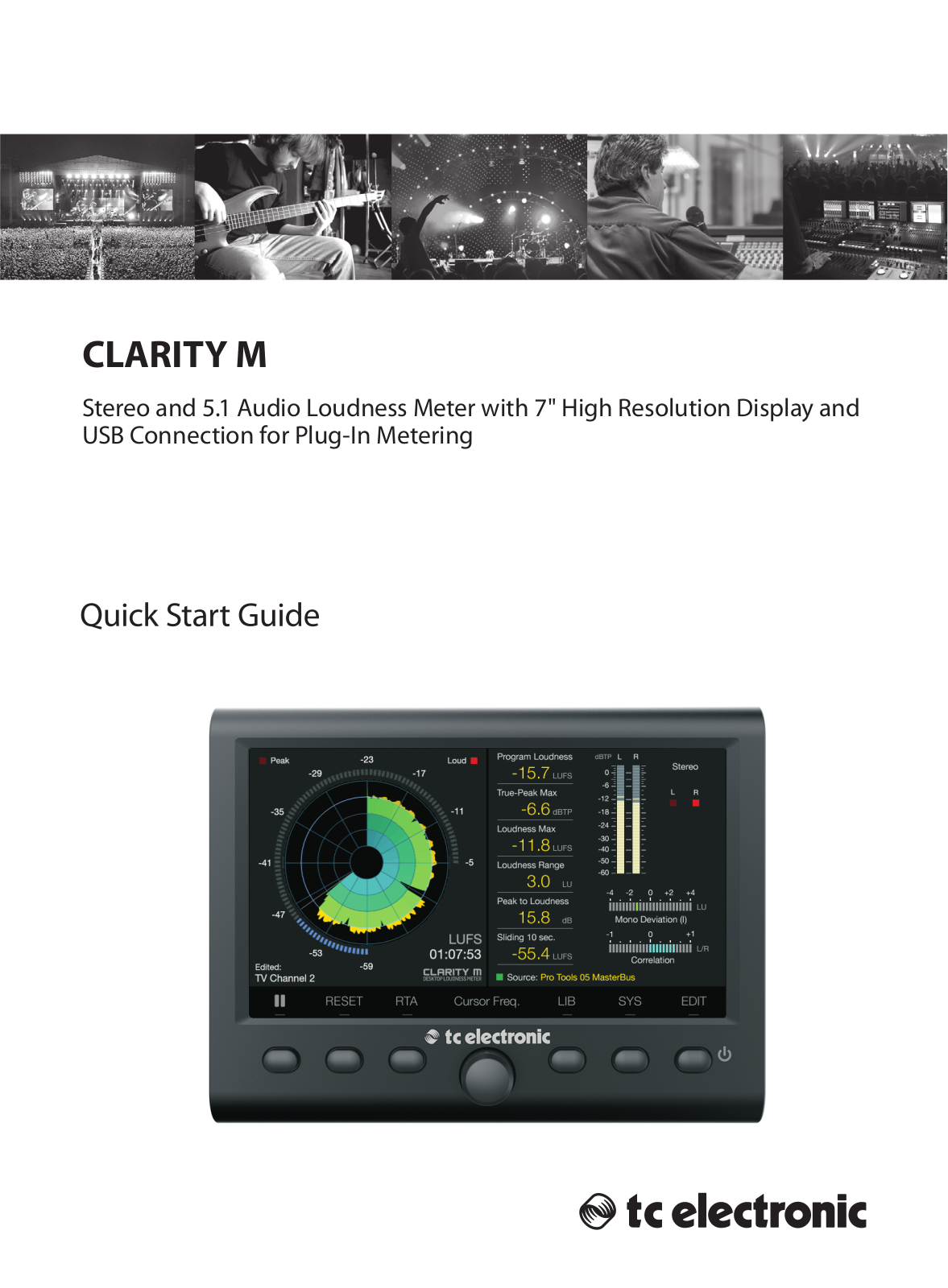 Tc Electronic Clarity M User Manual