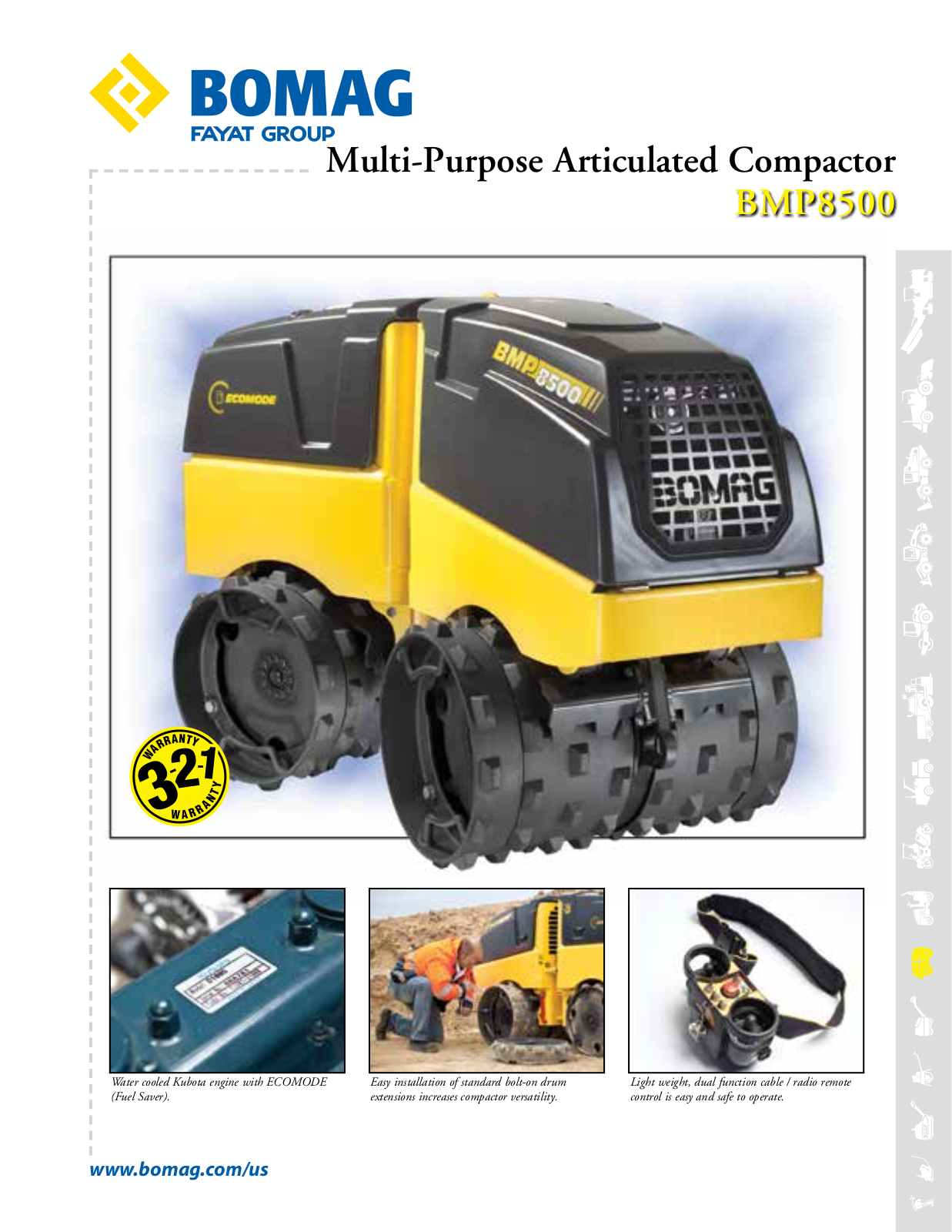 BOMAG BMP8500 TECHNICAL DATA - ManualMachine.com