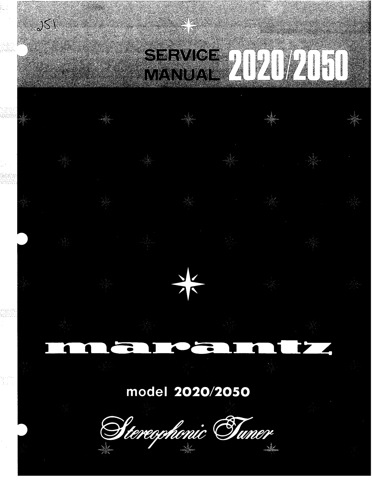 Marantz 2050 Service Manual