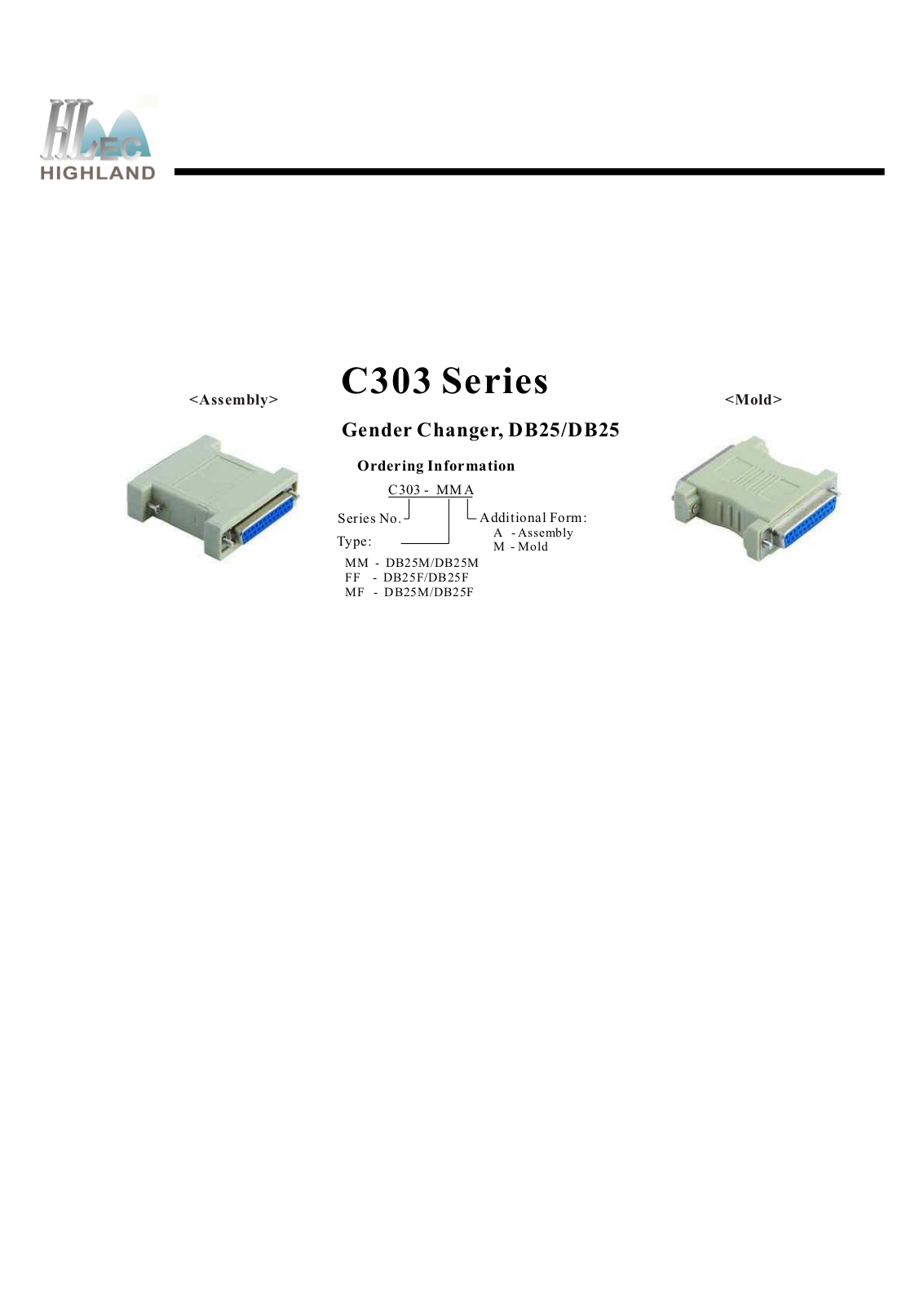 Rainbow Electronics C303 User Manual