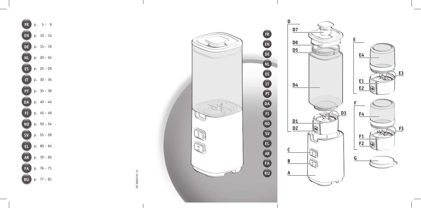 Moulinex LM142A User Manual