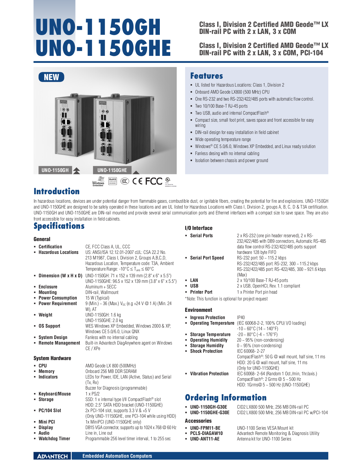 Impulse UNO-1150GH User Manual