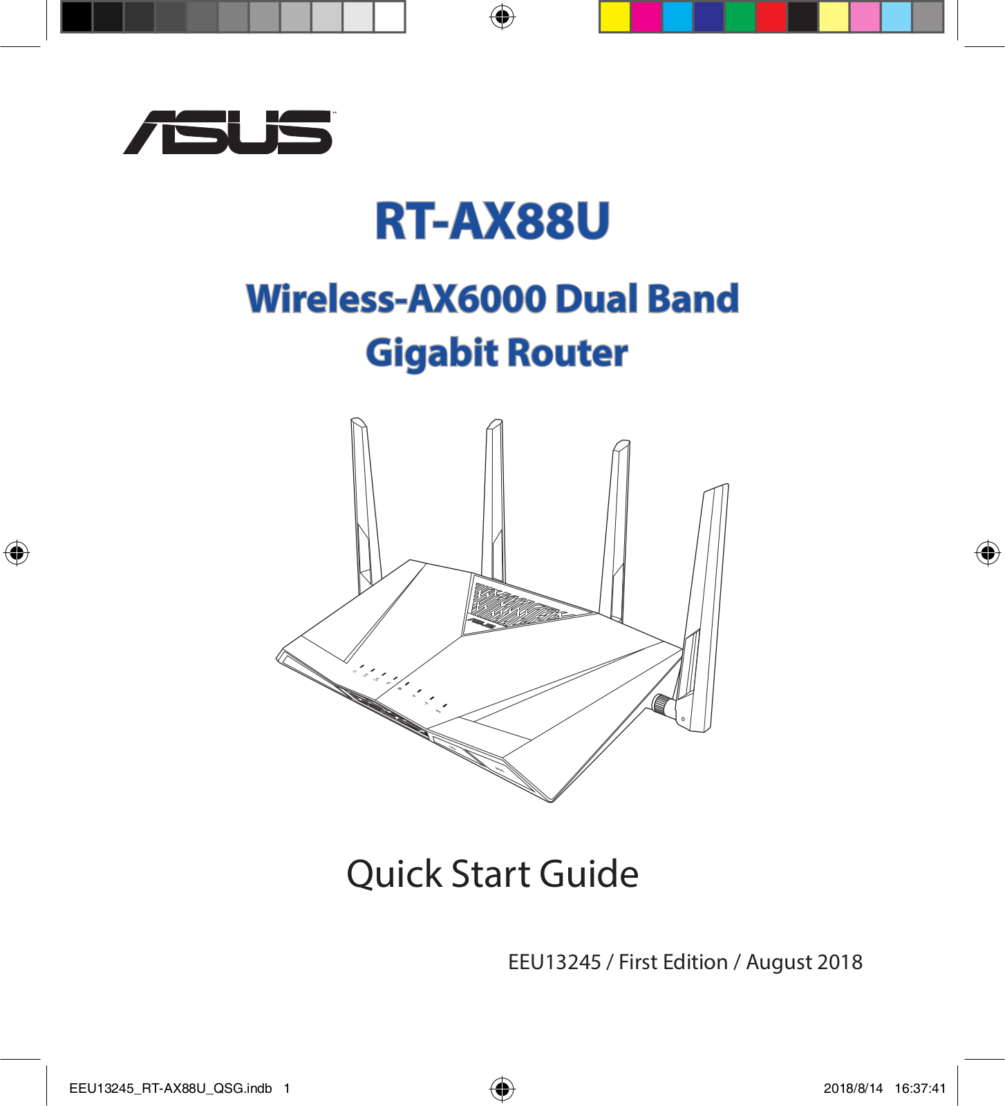 Asus RT-AX88U Quick Start Guide