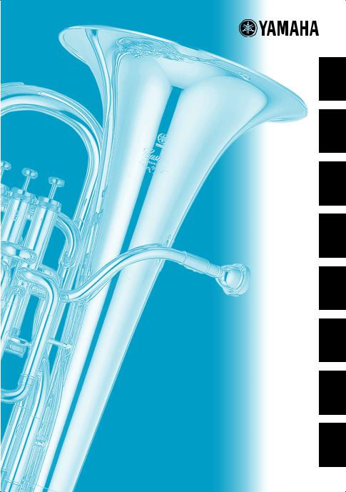 Yamaha Alto Horn, Baritone, Euphonium, Tuba, Sousaphone Owner's Manual