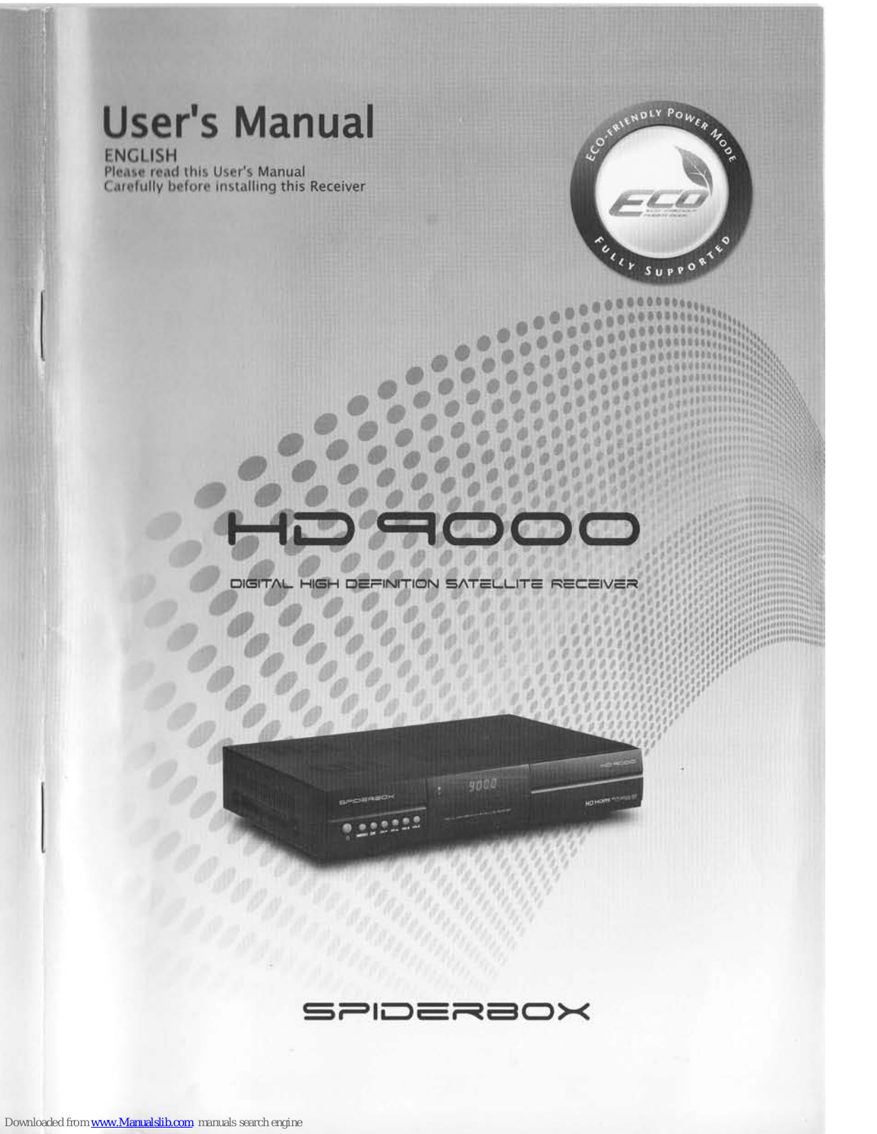Spiderbox HD 9000 User Manual - ManualMachine.com