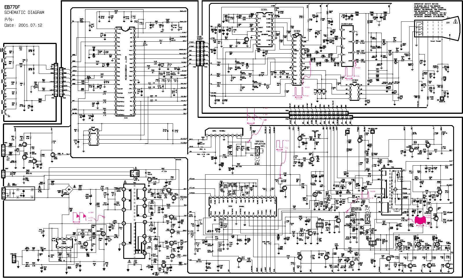 LG E700B, EB770F Schematic