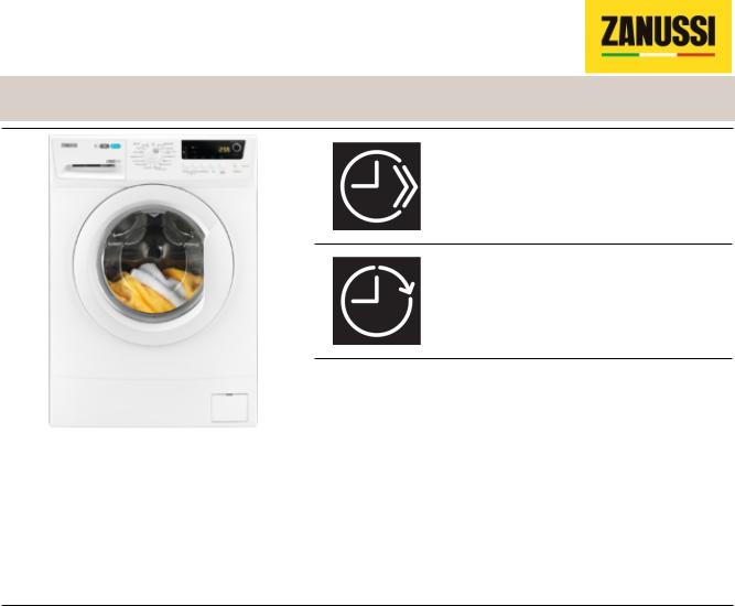 Zanussi ZWS61210V User Manual