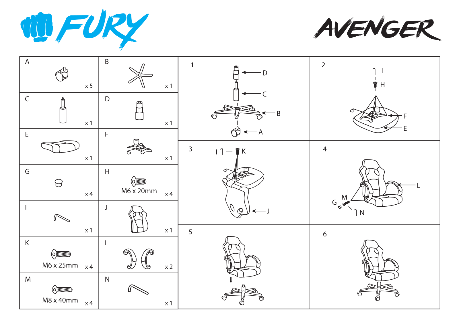 FURY Avenger S User guide - ManualMachine.com