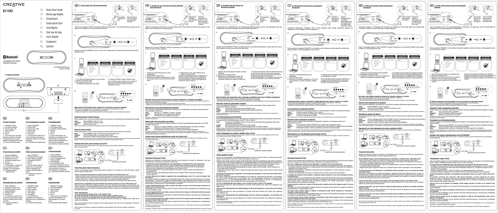 CREATIVE D100 User Manual